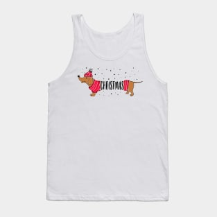 Merry Dogmas Christmas Matching Sweatshirts Tank Top